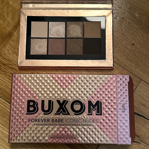 Buxom Makeup New Buxom Cosmetics Forever Babe Iconic Nudes Eyeshadow Palette Poshmark